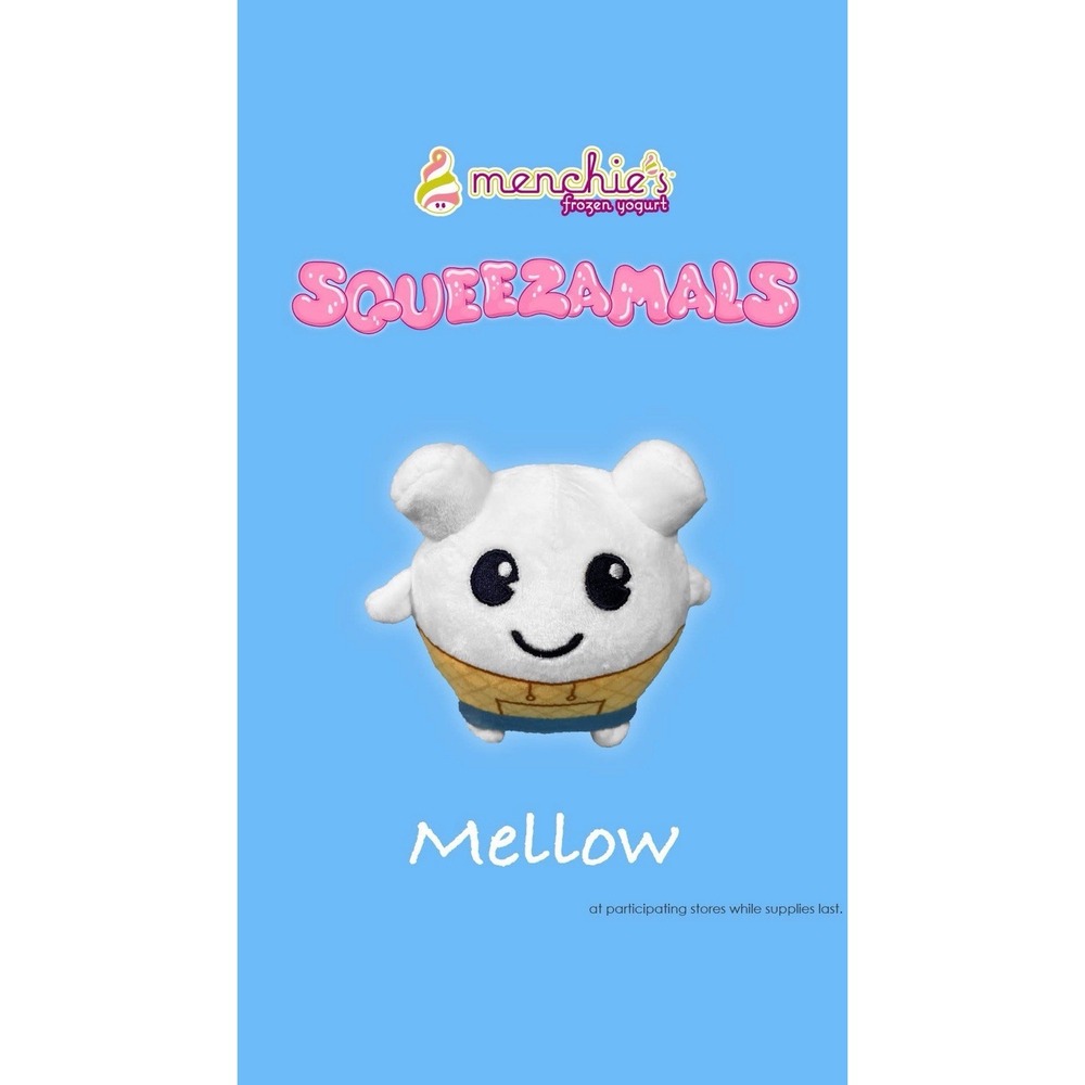 Sqeezamal Menchie's Frozen‎ Yogurt Sweet Friends Mellow Stuffed Plush Toy